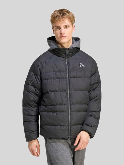 adidas Sportswear Steppjacke mit Kapuze Black 3