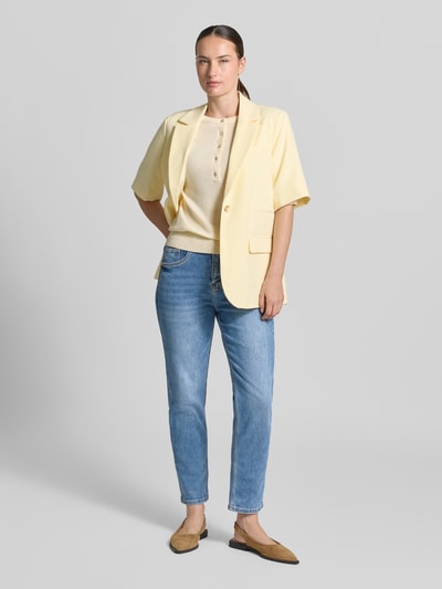 ZABAIONE Jeans mit elastischem Bund Modell 'Ma44rbella' Jeansblau 1