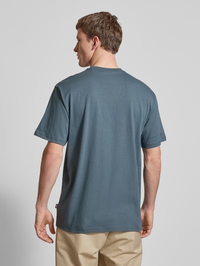 Dickies T-Shirt mit Label-Print Modell 'SUMMERDALE' Petrol 5