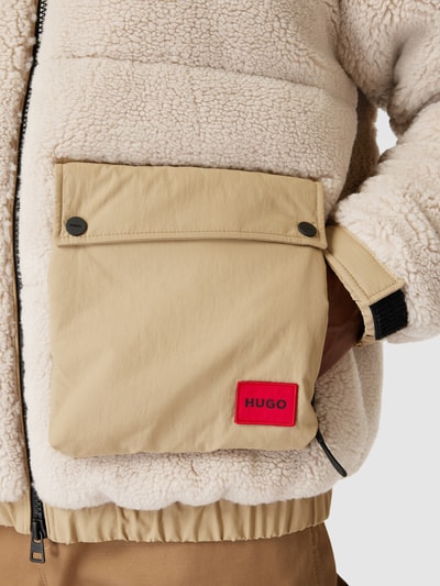 HUGO Steppjacke mit Teddyfellbesatz Modell 'BEDDY' Beige 3