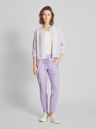MAC Tapered fit broek met ritszakken, model 'EASY ACTIVE' Lavendel - 1