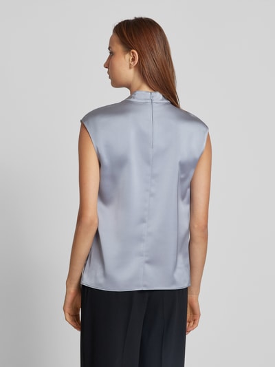 Emporio Armani Bluse mit Schleifen-Detail Hellblau 5