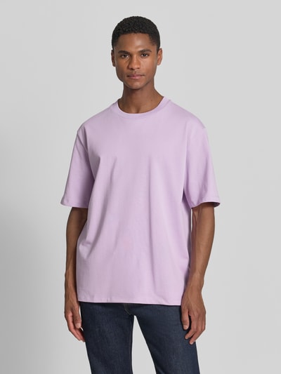 Lindbergh Oversized T-Shirt mit Rundhalsausschnitt Lavender 4