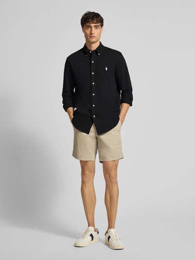 Polo Ralph Lauren Regular Fit Freizeithemd mit Button-Down-Kragen Black 1