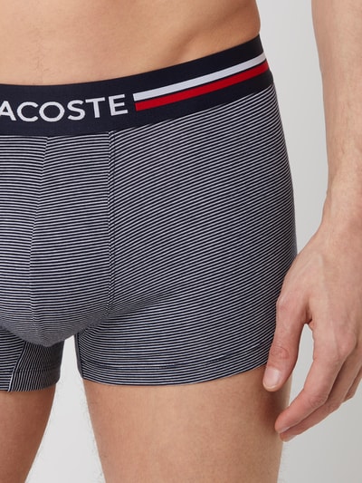 Lacoste Trunks mit Stretch-Anteil im 3er-Pack Marine 2