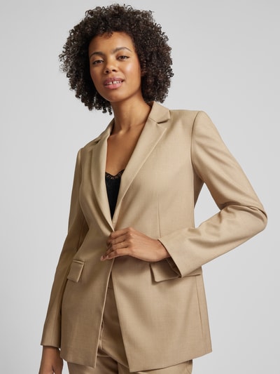 comma Blazer mit Reverskragen Cognac 3