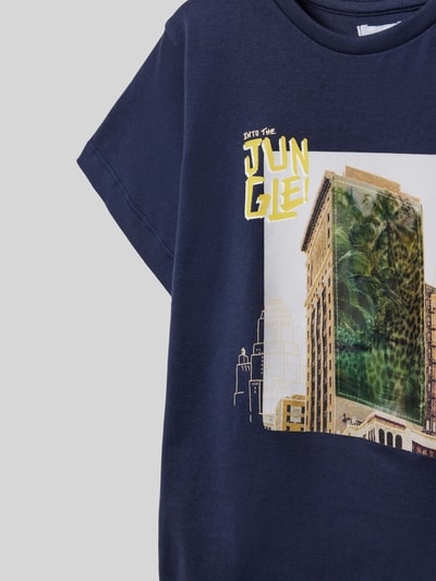 Mayoral T-Shirt mit Rundhalsausschnitt Marine 2