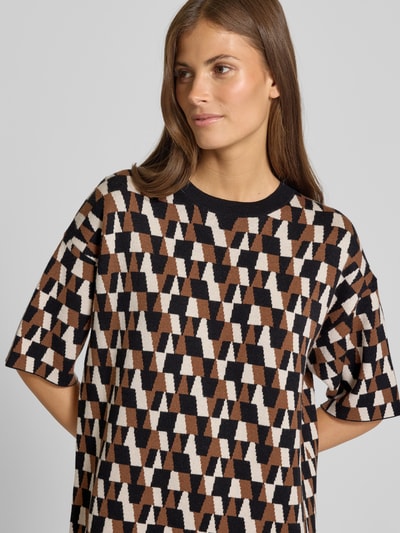 Christian Berg Woman Sukienka z dzianiny z okrągłym dekoltem Koniakowy 3