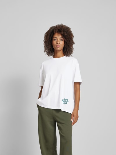 OH APRIL T-Shirt mit Statement-Print Weiss 4