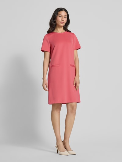 Christian Berg Woman Selection Sukienka o długości do kolan z okrągłym dekoltem Mocnoróżowy 1