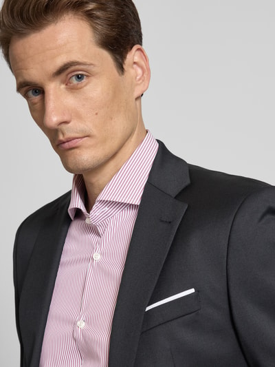 BOSS Slim Fit Business-Hemd mit Knopfleiste Purple 3