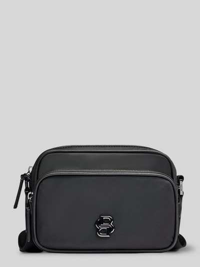 BOSS Umhängetasche aus glattem Twill Modell 'B_ICON' Black 2
