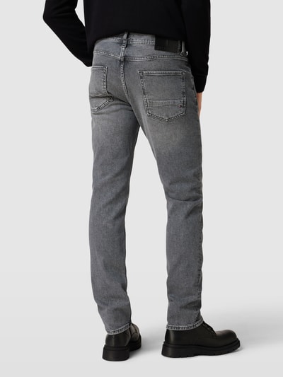 Tommy Hilfiger Pants Straight Fit Jeans mit Label-Patch Modell 'STRAIGHT DENTON' Mittelgrau 5