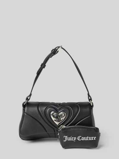 Juicy Couture Torebka z ozdobnymi szwami model ‘EMILIY’ Czarny 2