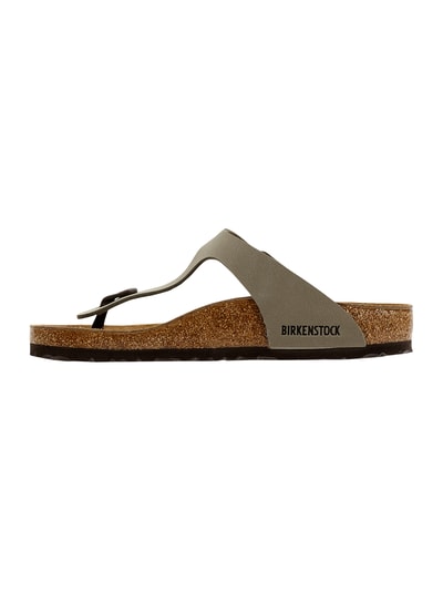 Birkenstock Zehentrenner aus Birko-Flor® Modell 'Gizeh' Schlamm 3