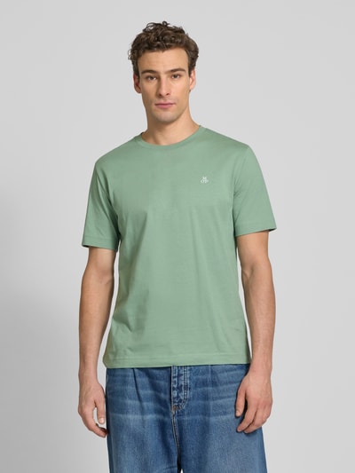 Marc O'Polo Regular Fit T-Shirt aus reiner Baumwolle Mint 4