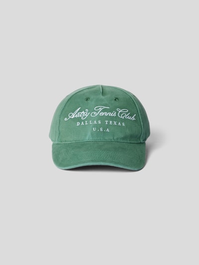 Autry Cap mit Label-Stitching Grün 4