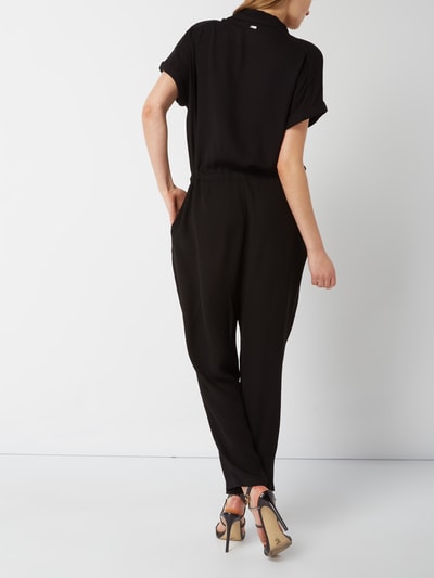 ARMANI EXCHANGE Jumpsuit mit asymmetrischem Reißverschluss Black 4