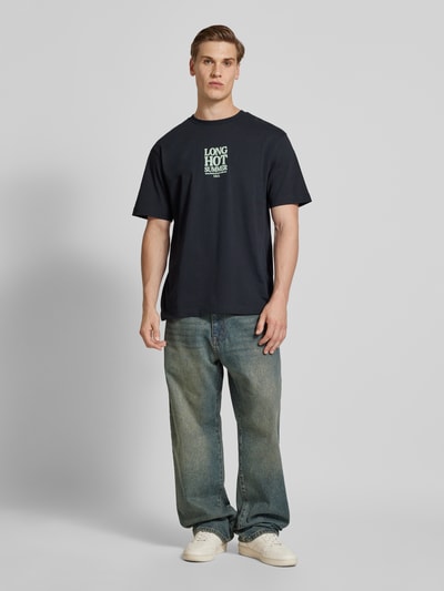 Only & Sons T-shirt met ronde hals Zwart - 1