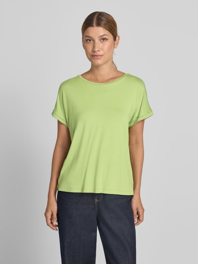 Christian Berg Woman T-Shirt aus Viskose-Mix mit Rundhalsausschnitt Grass 4