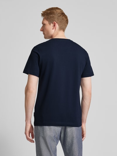 Tom Tailor T-Shirt mit Rundhalsausschnitt Dunkelblau 5