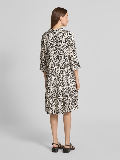 OPUS Knielange jurk in laagjeslook, model 'Walari'  - 5