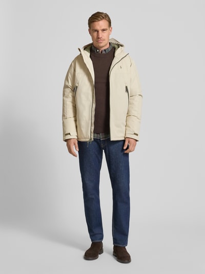 Polo Ralph Lauren Jacke mit Zweiwege-Reißverschluss und Ärmelriegeln Sand 1