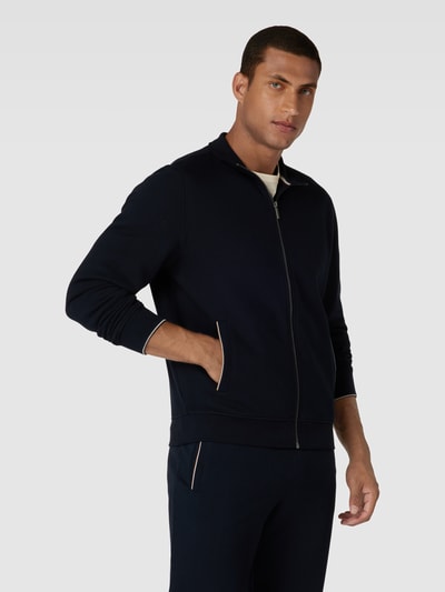 bugatti Sweatjacke mit Stehkragen Marine 4