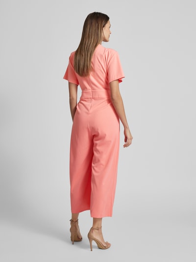 Betty Barclay Jumpsuit met strikceintuur Koraal - 5