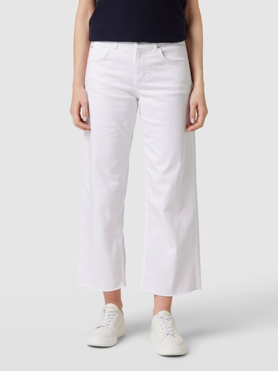 Angels Jeans im 5-Pocket-Design Modell 'LINN FRINGE' Weiß 4