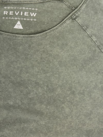 REVIEW Longsleeve im Washed Out Look Oliv 2