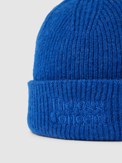 TheJoggConcept Beanie mit Label-Stitching Marine 2