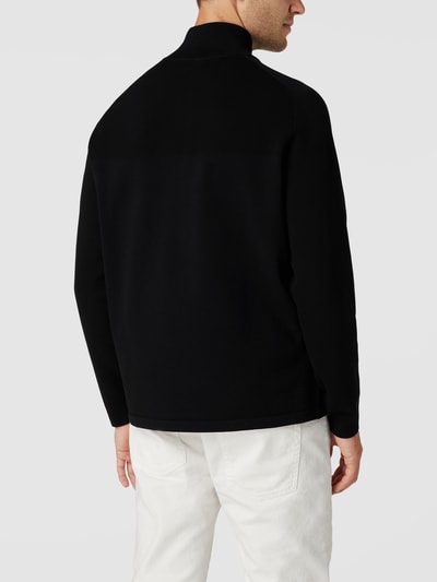 BOSS Green Sweatshirt mit Label-Detail Modell 'ZIEN' Schwarz 5