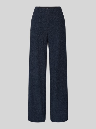 Zero Wide leg broek met elastische band Oceaanblauw - 2
