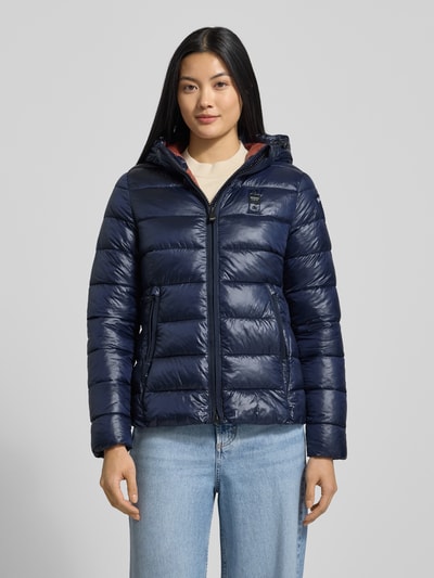Blauer Usa Kurtka pikowana z ociepleniem Sorona® model ‘CAROLL’ Ciemnoniebieski 4