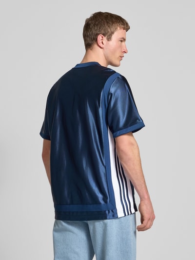 adidas Originals T-Shirt mit Label-Badge Modell 'ADIBREAK' Marine 5