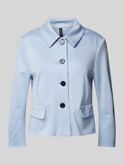 Marc Cain Blazer mit Knopfleiste Hellblau 2