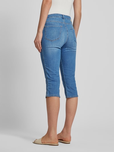 Brax Korte regular fit jeans in 5-pocketmodel, model 'STYLE.SHAKIRA' Blauw - 5