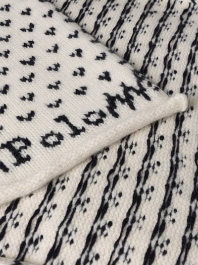 Polo Ralph Lauren Schal mit Logo-Schriftzug Offwhite 2