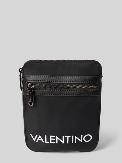 VALENTINO BAGS Crossbodytas met logoprint, model ''Bandoliera' Zwart - 1