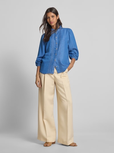 B.Young Regular fit jeansblouse met opstaande kraag, model 'KOSMO' Donkerblauw - 1