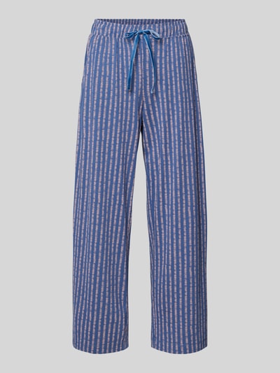 LASCANA Pyjama-Hose mit elastischem Bund Blau 1