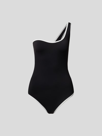 Sir One-Shoulder-Badeanzug Schwarz 2
