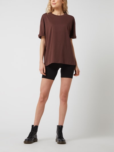 Gina Tricot T-shirt met extra brede schouders  Lichtbruin - 1