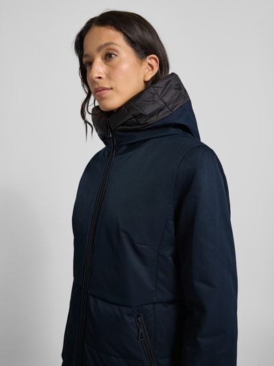 Amber & June Jas met capuchon Donkerblauw - 3