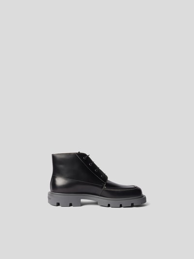 Maison Margiela Boots mit Ziernaht Schwarz 6