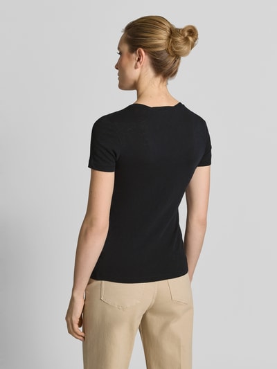 Marc O'Polo Regular Fit T-Shirt aus reiner Baumwolle Black 5