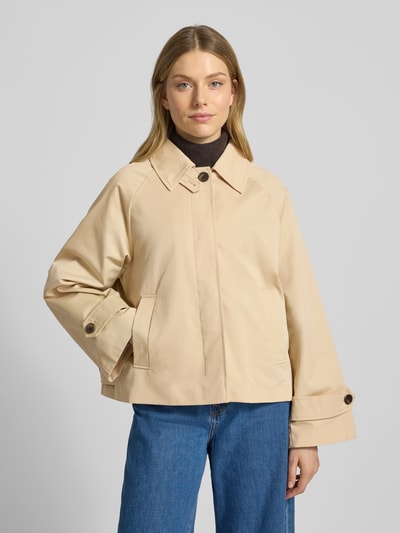 Mango Jacke mit Eingrifftaschen Modell 'NEWLIPA' Beige 4