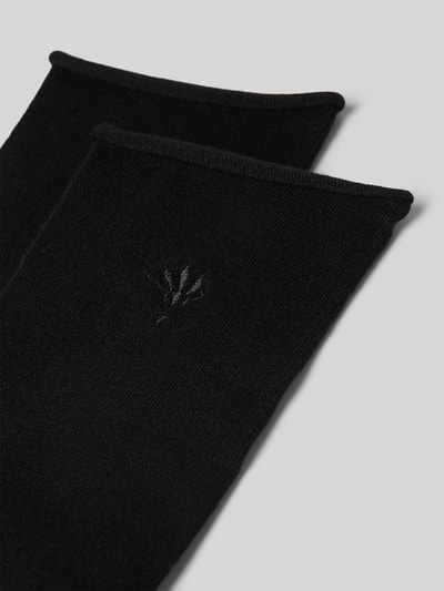 JOOP! Collection Sokken met labelstitching Zwart - 2