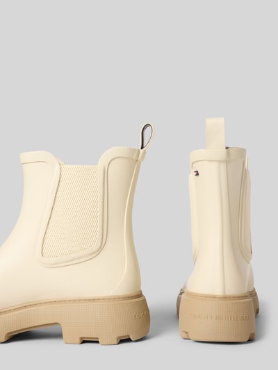 Tommy Hilfiger Gummistiefel mit profilierter Sohle Offwhite 2